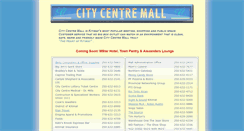 Desktop Screenshot of citycentremall.ca